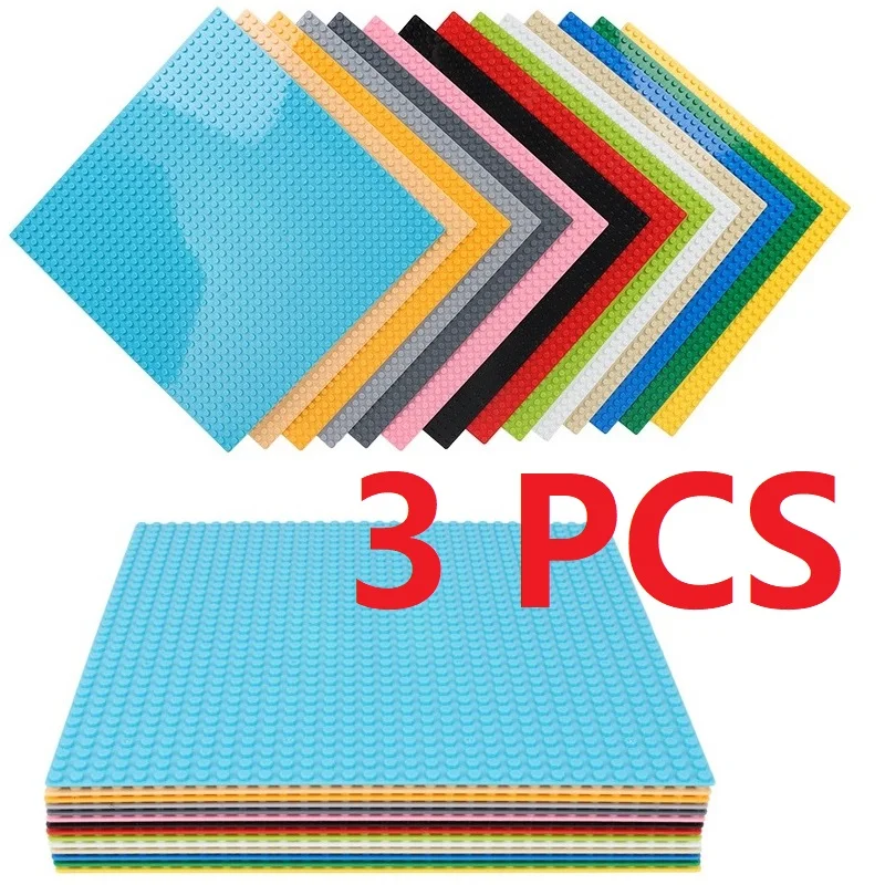3PCS Classic Base Plates Block - огляд і ціна Lego Set Creator