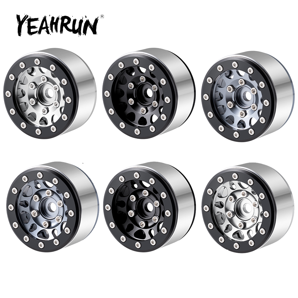 YEAHRUN 4Pcs 1.55inch Aluminum - огляд і ціна Tamiya Model Rc Car