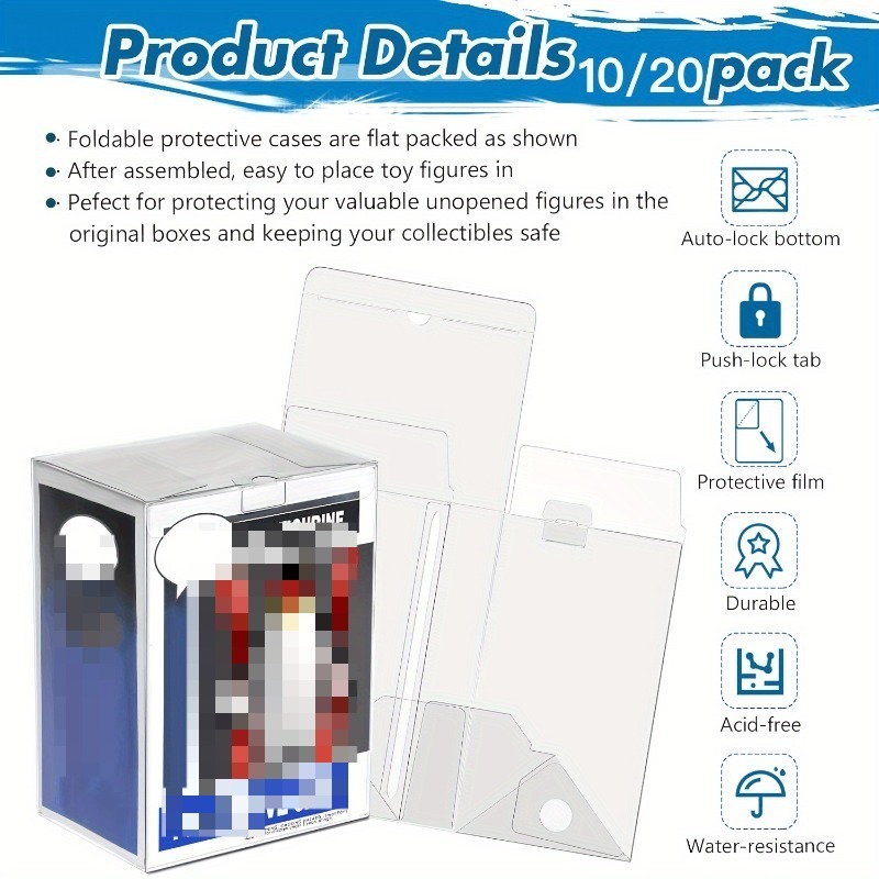 20-Pack Premium Clear Protecto - огляд і ціна Funko Pop Protector
