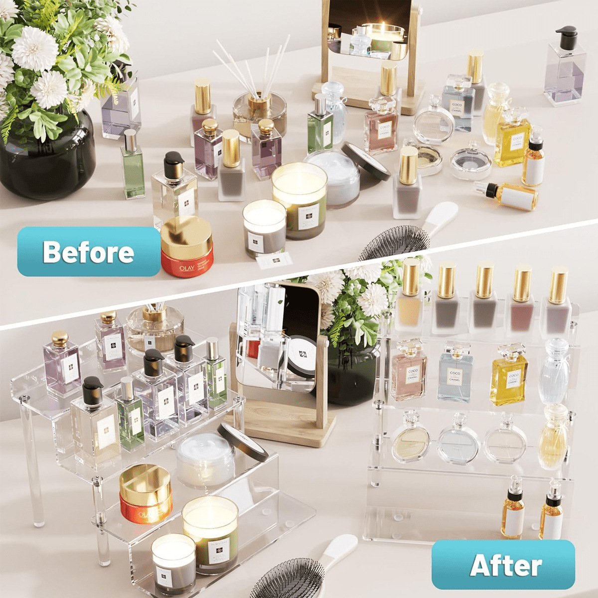 Acrylic Riser Display Stand,4  - огляд і ціна Pop Display Shelf