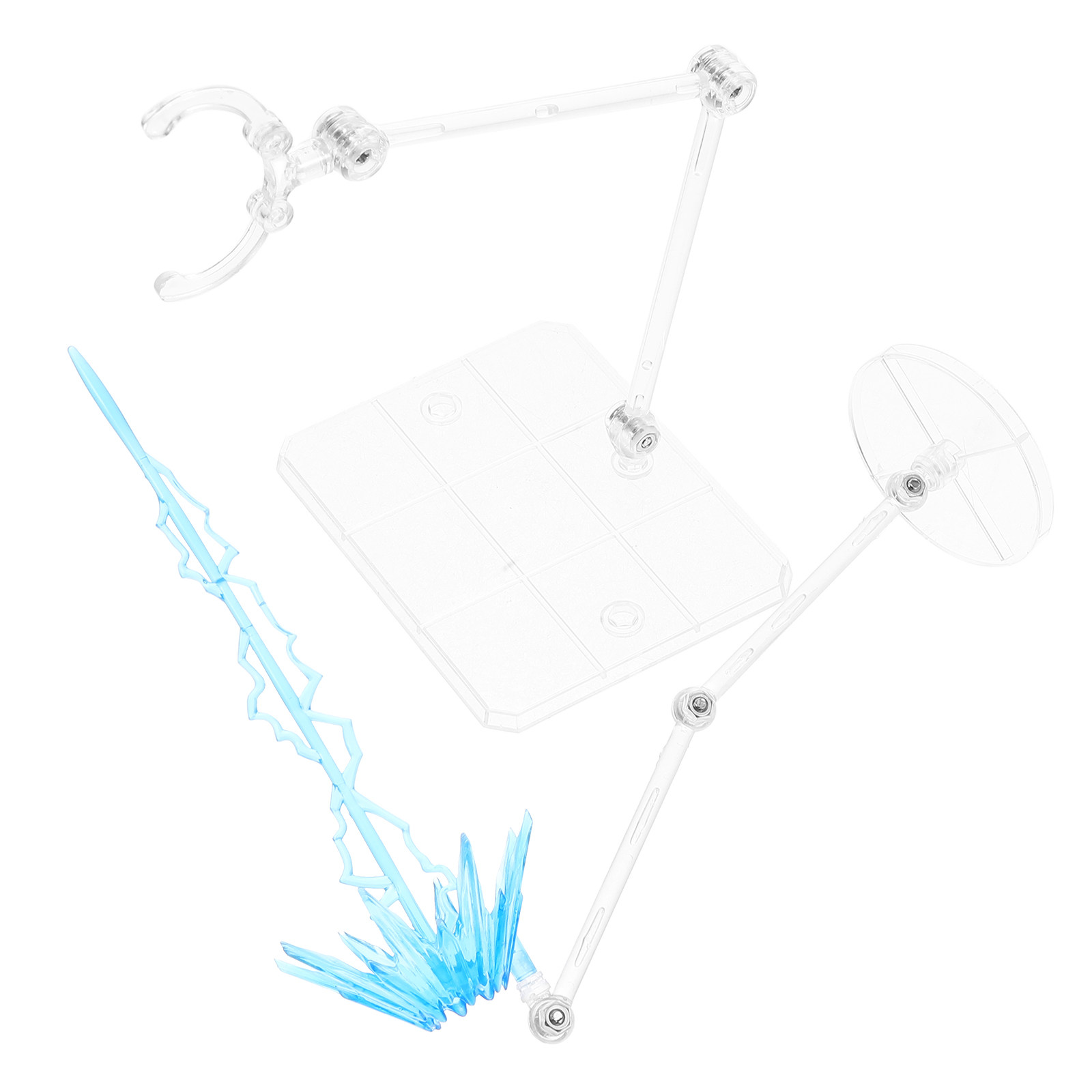 1Set Clear Adjustable Action F - огляд і ціна Action Figure Stand